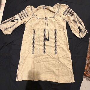 Calypso St Barth, Linen dress, size small